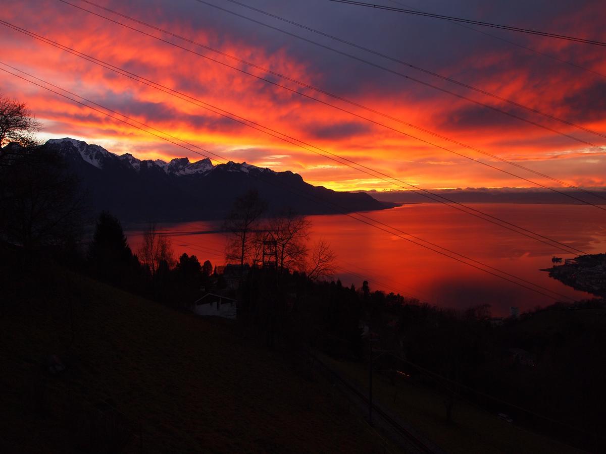 Gais Alpins Villa Montreux Buitenkant foto
